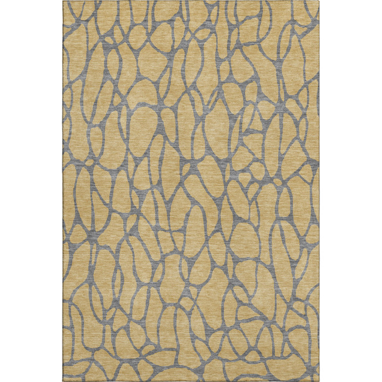 Premium Machine Washable Colmenero AMF1023 Geometric Rug