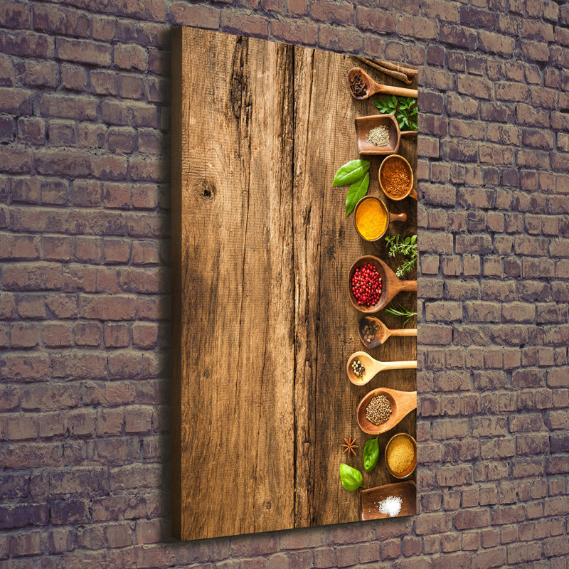 Colourful Spices - Wrapped Canvas Print