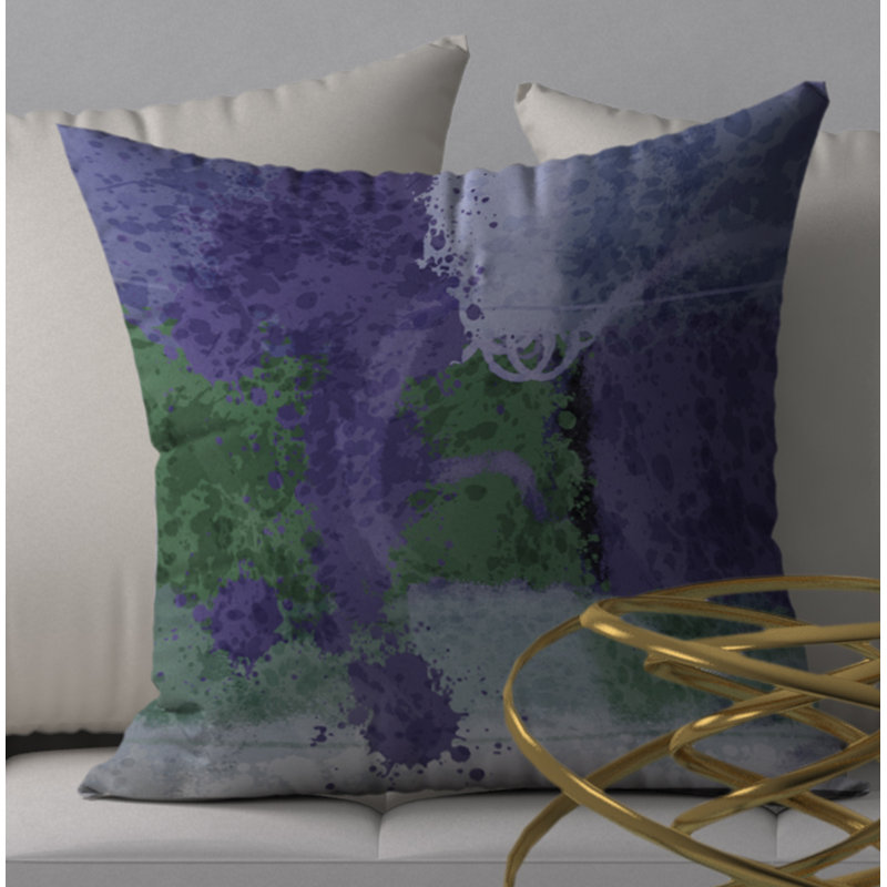 Reversible Throw Pillow, 18" x 18"