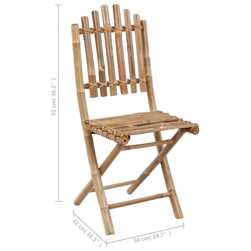 Chaise de patio avec coussins Aimie-Jai, Rouge