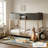 Bustillo Scandinavian Solid Wood Twin Over Twin Bunk Bed With Ladder-570831630