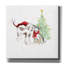  «Christmas Companions» par Elle Media Group, art mural sur toile, 37 po x 37 po-1281563190