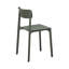 Chaise d'appoint de patio empilable Vowa-111669651