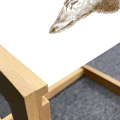 Jaecee Sled Coffee Table