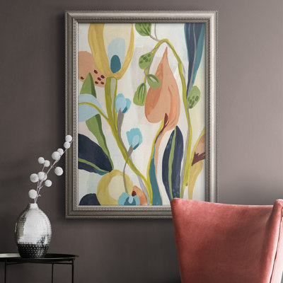 Jungle Jewels I - Peinture sur toile encadrée