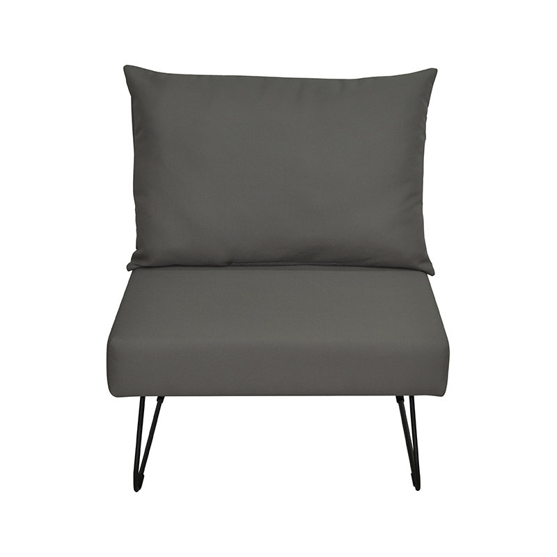 Sit Upholstered Accent Chair, Graphite