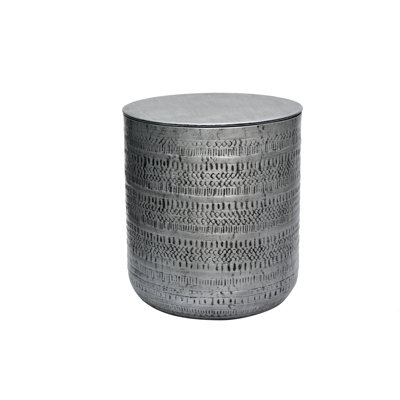 Table d'appoint ronde en métal Marlo