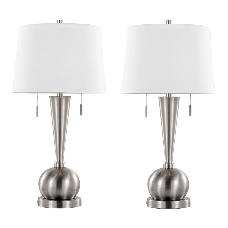 Lampe de table contemporaine en métal