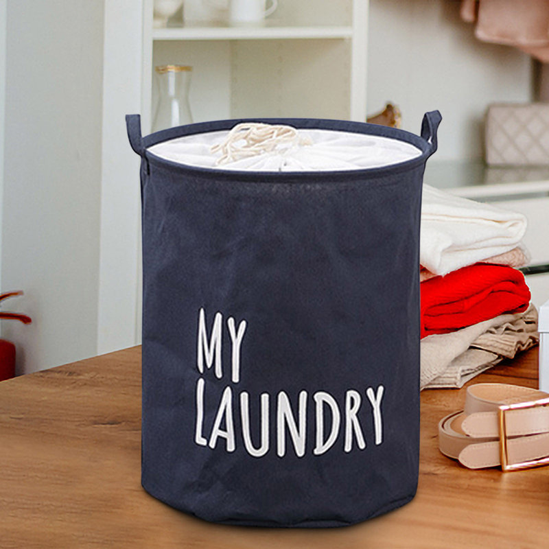 Quilt Storage Bags Clothes Dirty Laundry Basket Large Capacity Drawstring Mouth  Moistureproof Packing Bags Home Fabric Moving Bags