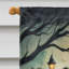 Double Sided 40'' H x 28'' W Polyester Halloween House Flag