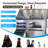 Dog Washing Station, LED Professional Stainless Steel Dog Bathing Station（61"）