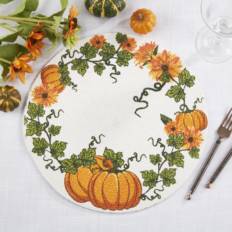 Napperon Pumpkin Patch (ensemble de 4)