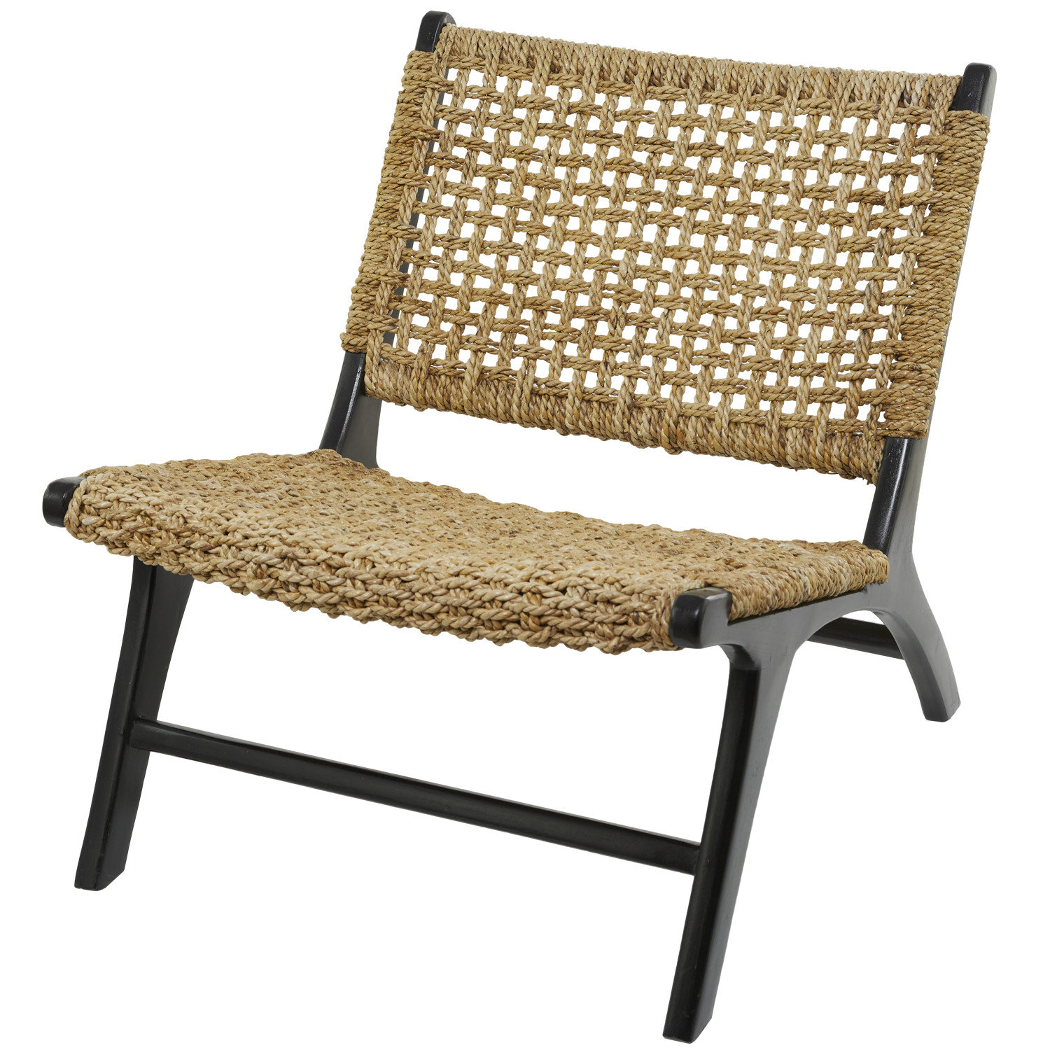 Woven Rope Teak Accent Chair – Lane & Co.