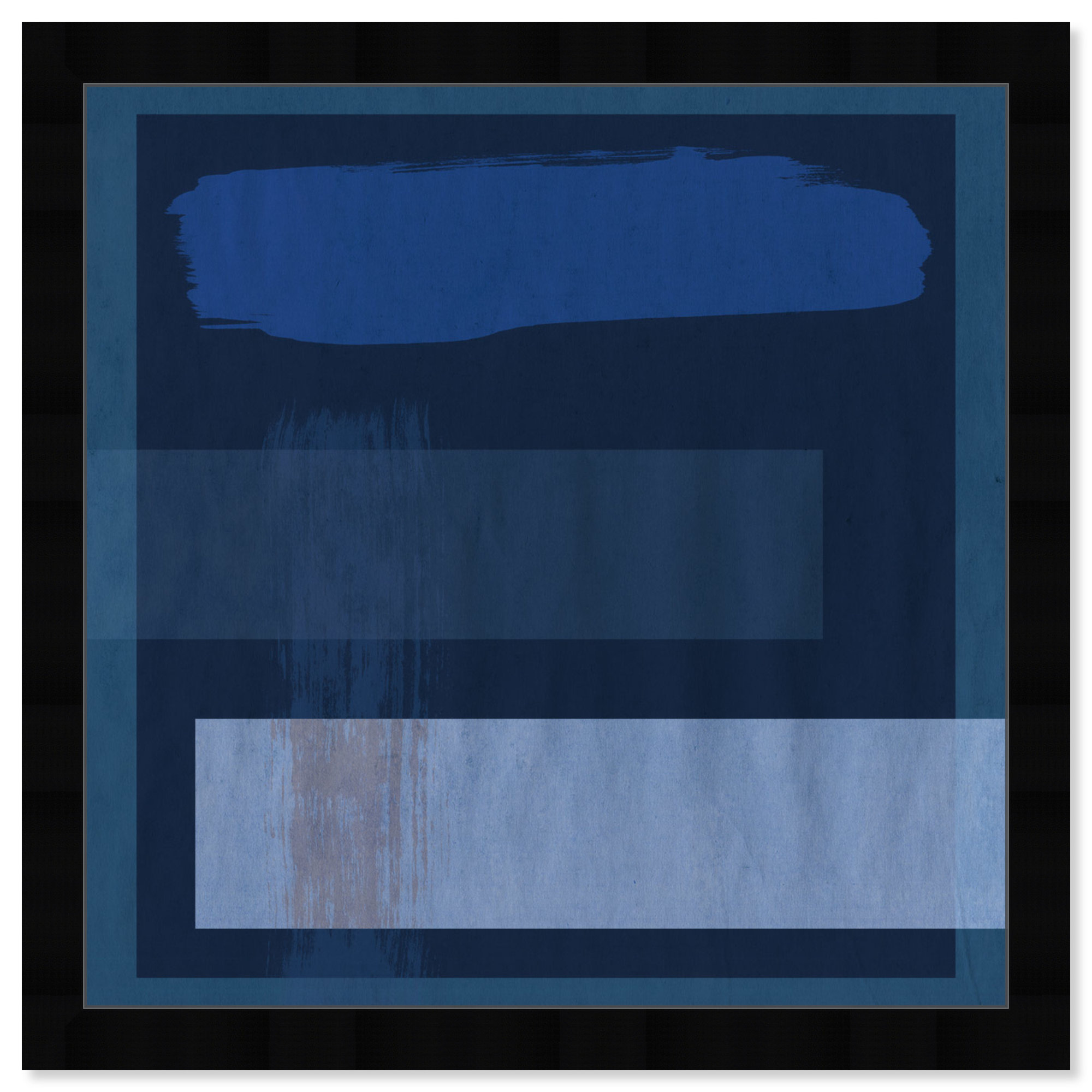 Galicia En Primavera by Oliver Gal, 42" H x 42" W x 0.5" D, Black