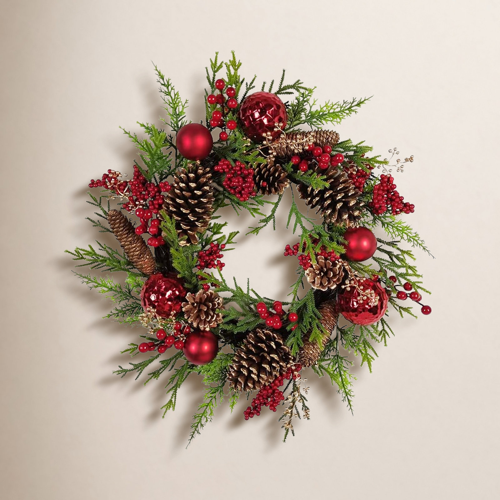 Wreath Holiday Accent