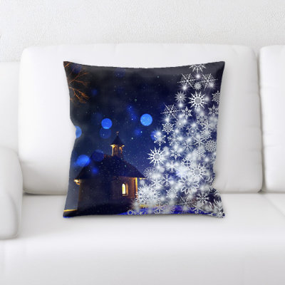Microsuede Throw Pillow