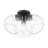Gamby Glass Semi Flush Mount-840384254