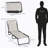 Folding Chaise Lounge Pool Chair With 4-Position Reclining Back, Breathable Mesh Seat For Ultimate Comfort And Portability-1586936926