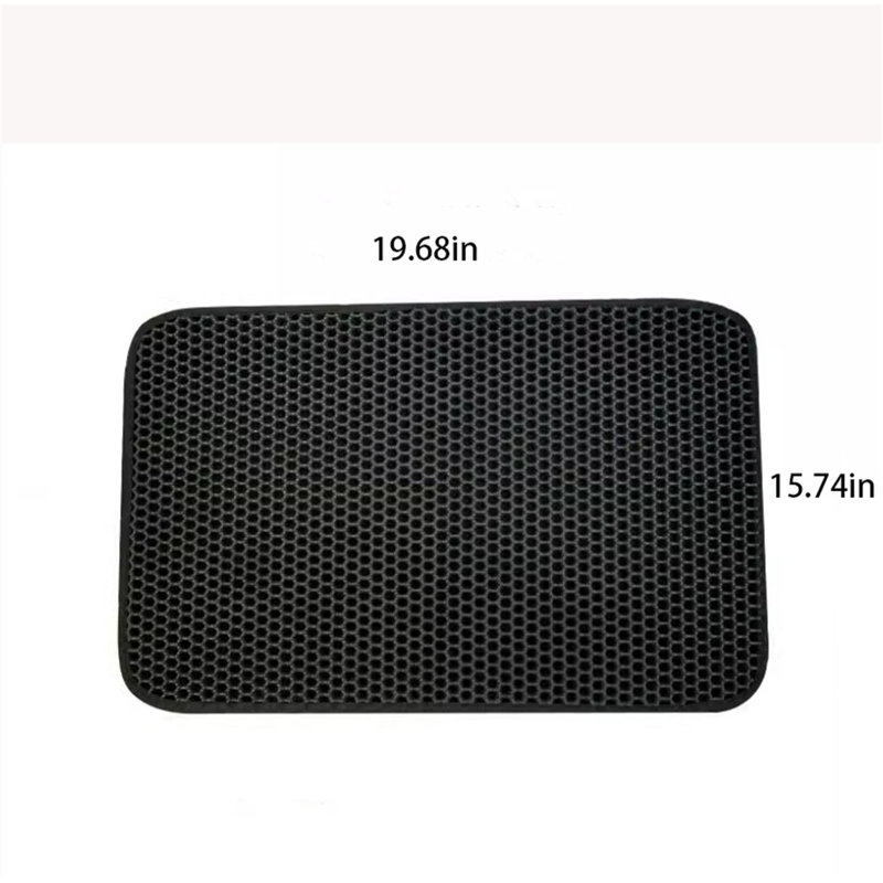 Tapis de fumier à double couche, H 19,68 po x l 15,74 po x P 0,11 po