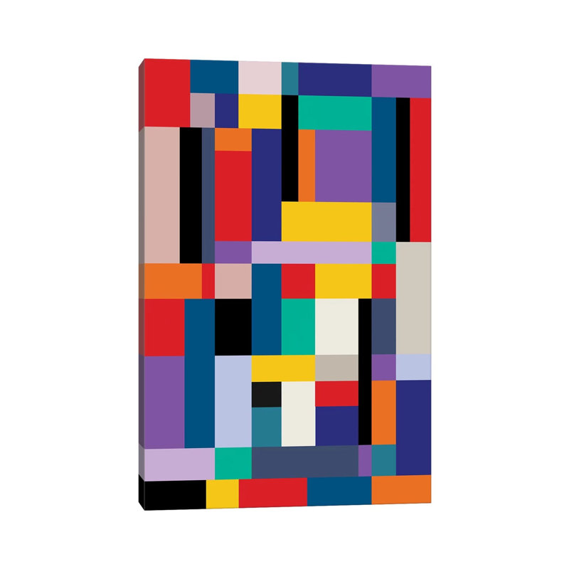 Modernism Two by The Usual Designers - Wrapped Canvas Print, 152.5 cm H x 101.5 cm W