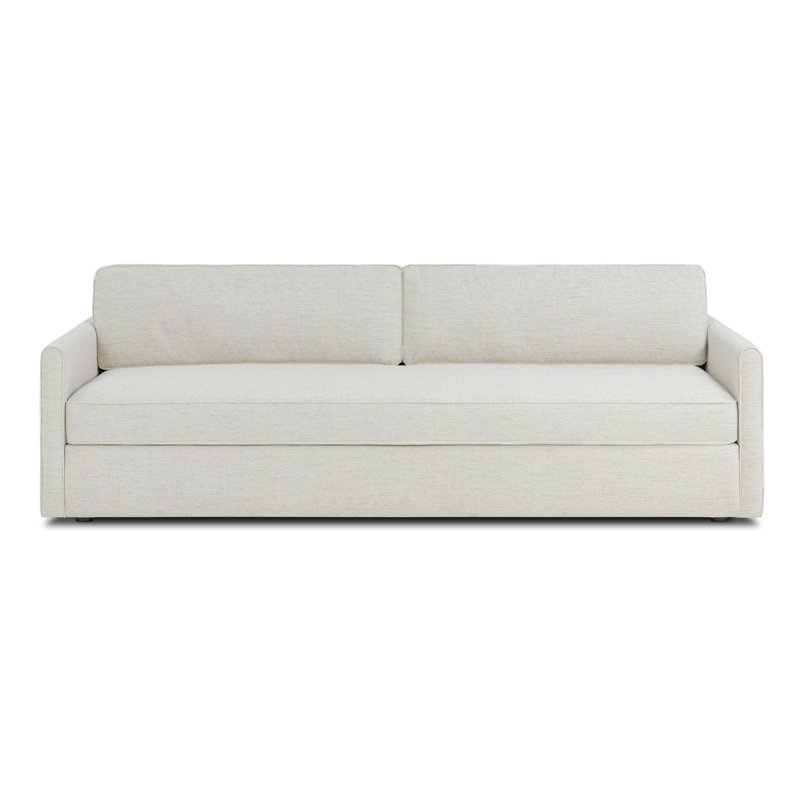 Canapé en tissu avec rangement 100,5 po Storato