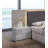 Table de chevet 2 tiroirs Lyset