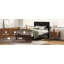 Lit plateforme tapissier
