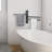 Wall-Mounted Bathroom Towel Rack – Vintage Gray Wood Board with 3 Industrial Metal Pipe Swivel Bars