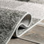 Tapis à carreaux Vasag pour le salon, la salle à manger et la cuisine, gris / ivoire-1140832339