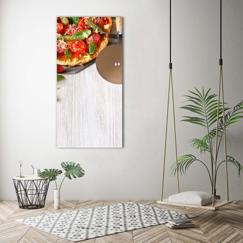 Pizza - Wrapped Canvas Print