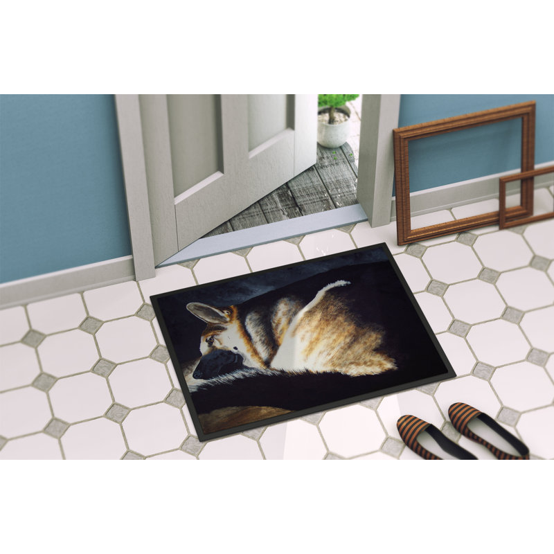 Tapis d'extérieur antidérapant Wauneta Day Dreamer, Rectangle 1 pi 6 po x 2 pi 3 po