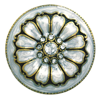 Cloisonne Glamorous Jeweled Dresser Knob (SET OF 4) 