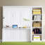 Lit escamotable double avec bureau et lit escamotable peu encombrant avec bibliothèque et capacité de 600 lb-1380062583