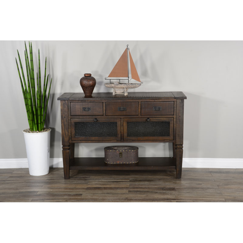 Buffet bas, Brun foncé
