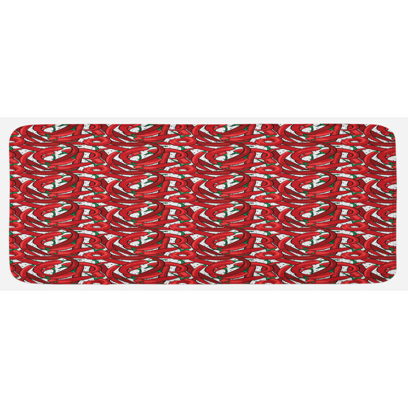 Tapis de cuisine Peppers