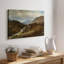 Hans Gude «Mountain River Landscape with Sheep» - Art mural sur toile tendue de qualité musée-1717768925