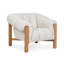 Sansa Upholstered Accent Chair Bronze-1671515382