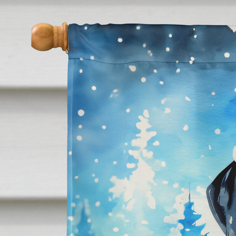Double Sided Polyester Christmas, 40'' H x 28'' W