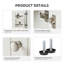 Meuble-lavabo sur pied 36 po avec comptoir en quartz et meuble-lavabo simple entièrement assemblé-642002298