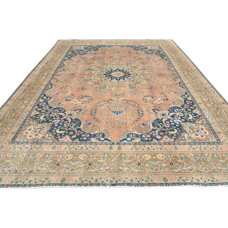 Tapis oriental délavé 10X13