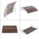 Winado 39'' W x 5'' D Plastic Brown Cover Retractable Door / Window Awning