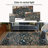 Washable Farmhouse Floral Area Rug with Non-Slip for Bedroom Nursery Living Room Decor-Black-1712371959-1713935748