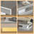 LED Coffee Table with Storage  Modern with Adjustable LED Lights Sofa Center Table Living Room-2013283260-2013685658