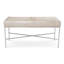 Upholstered Cowhide Bench-377570843