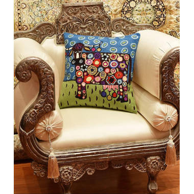 Zen Attitude Square Pillow Cover & Insert East Urban Home