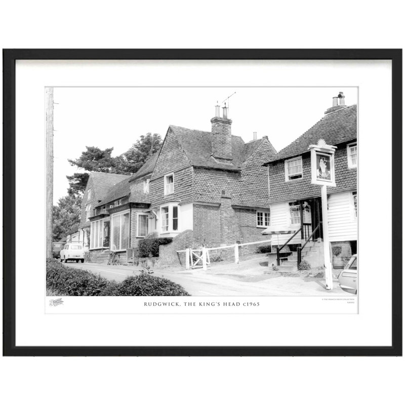 Rudgwick, The King's Head C1965 by Francis Frith - Single Picture Frame Print, 45cm H x 60cm W x 2.3cm D