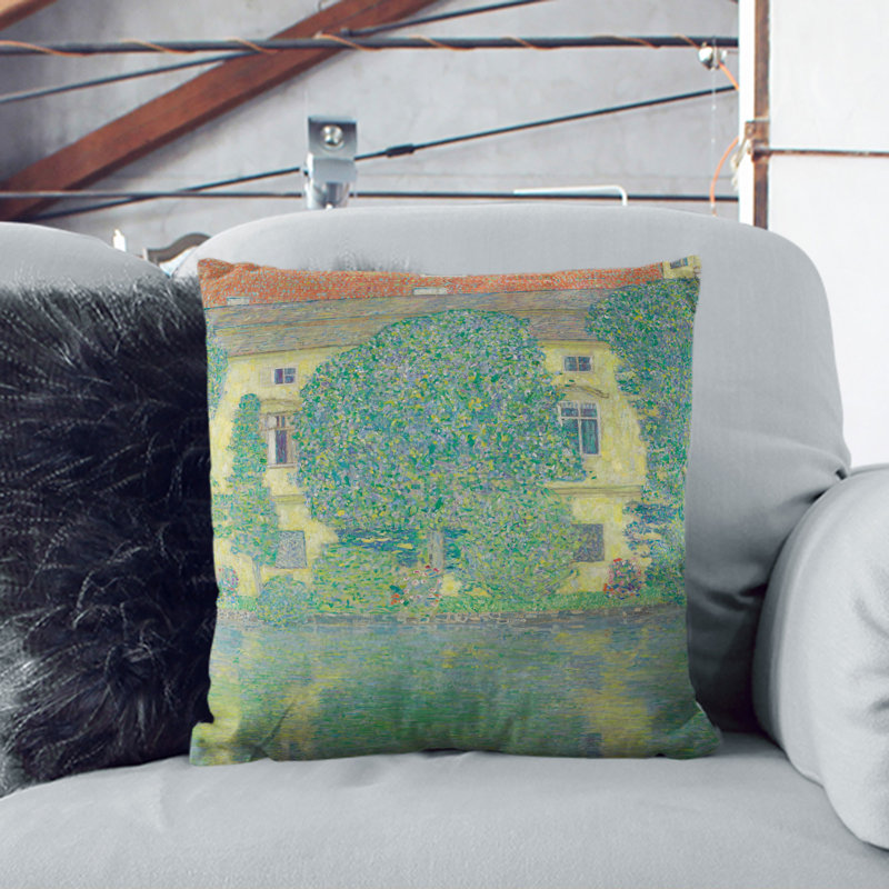 Attersee Iii Square Throw Cushion, 40cm W x 40cm D x 15cm D