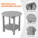 Allurine Classic Outdoor Side Table
