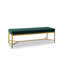 Banc long rembourré vert-1781646500