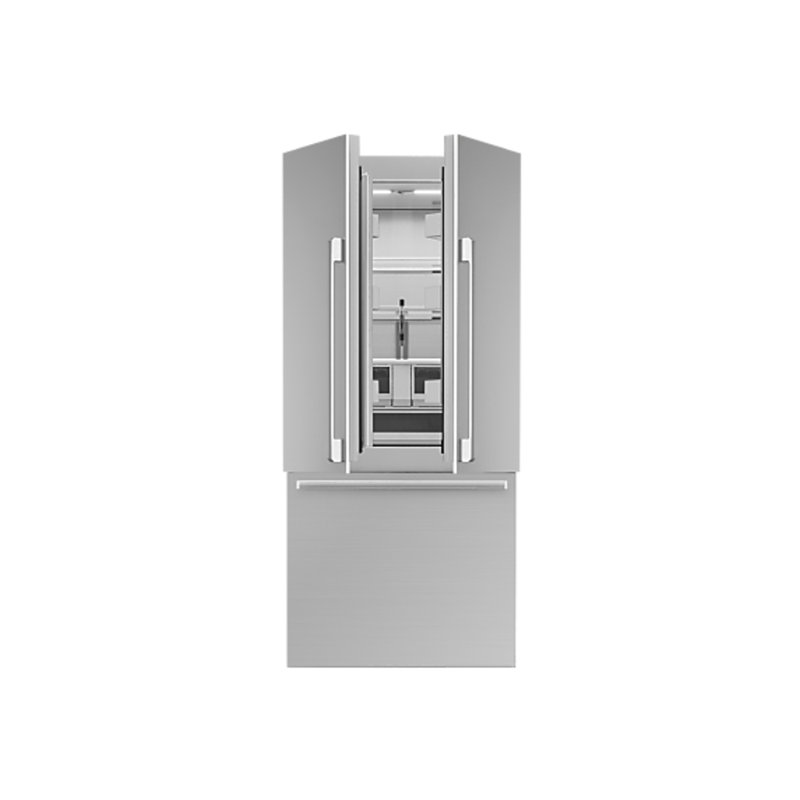 Panel Kit, for French Door Built-in Refrigerator, Silver Stainless, 36"